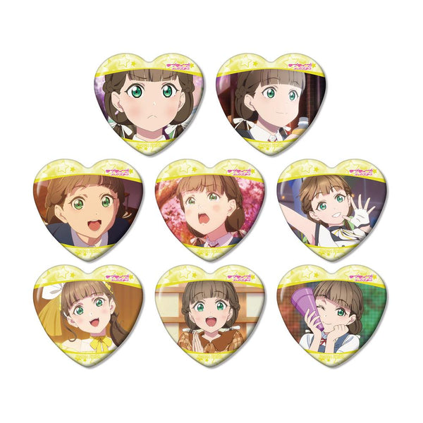 『ラブライブ!スーパースター!!』トレーディング 桜小路きな子オンリー 場面写ハート型缶バッジ(単位/BOX)